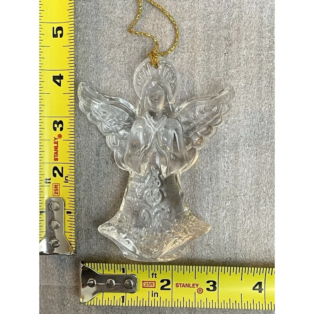Marquis by Waterford  Angel Ornament Crystal Christmas Original Box 4.25